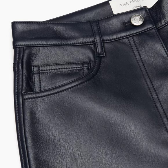 Vegan Leather Melina Pant - Picture 4 of 5